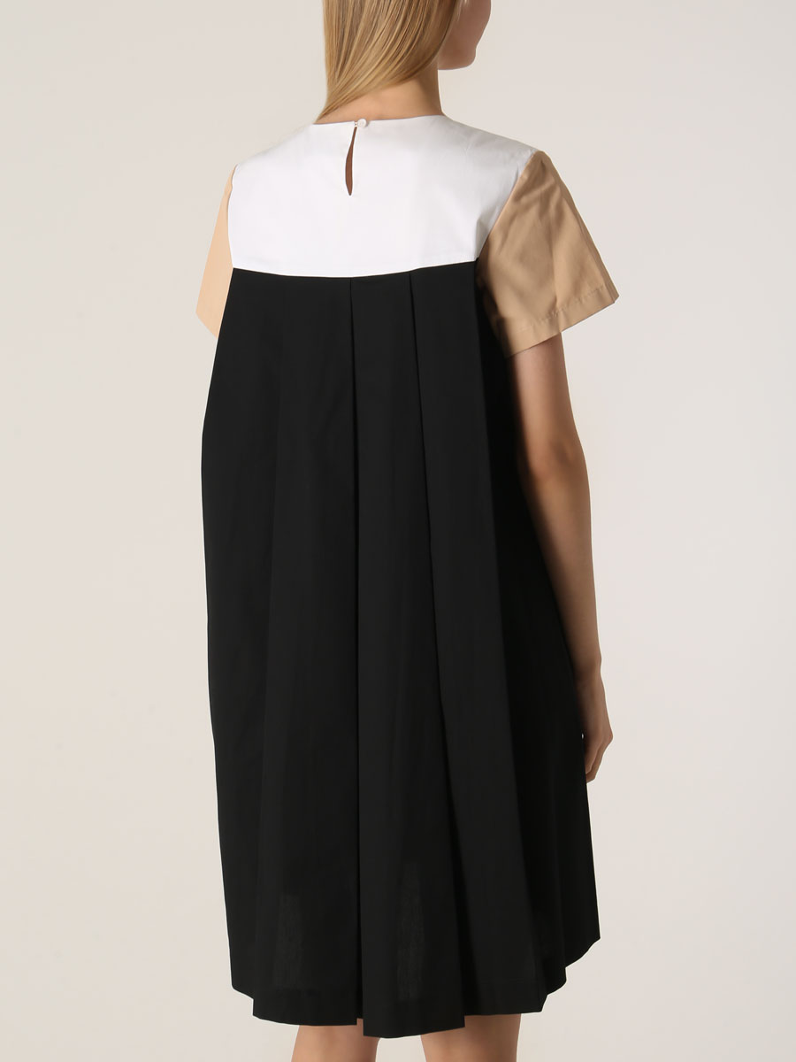 Платье из хлопка и вискозы