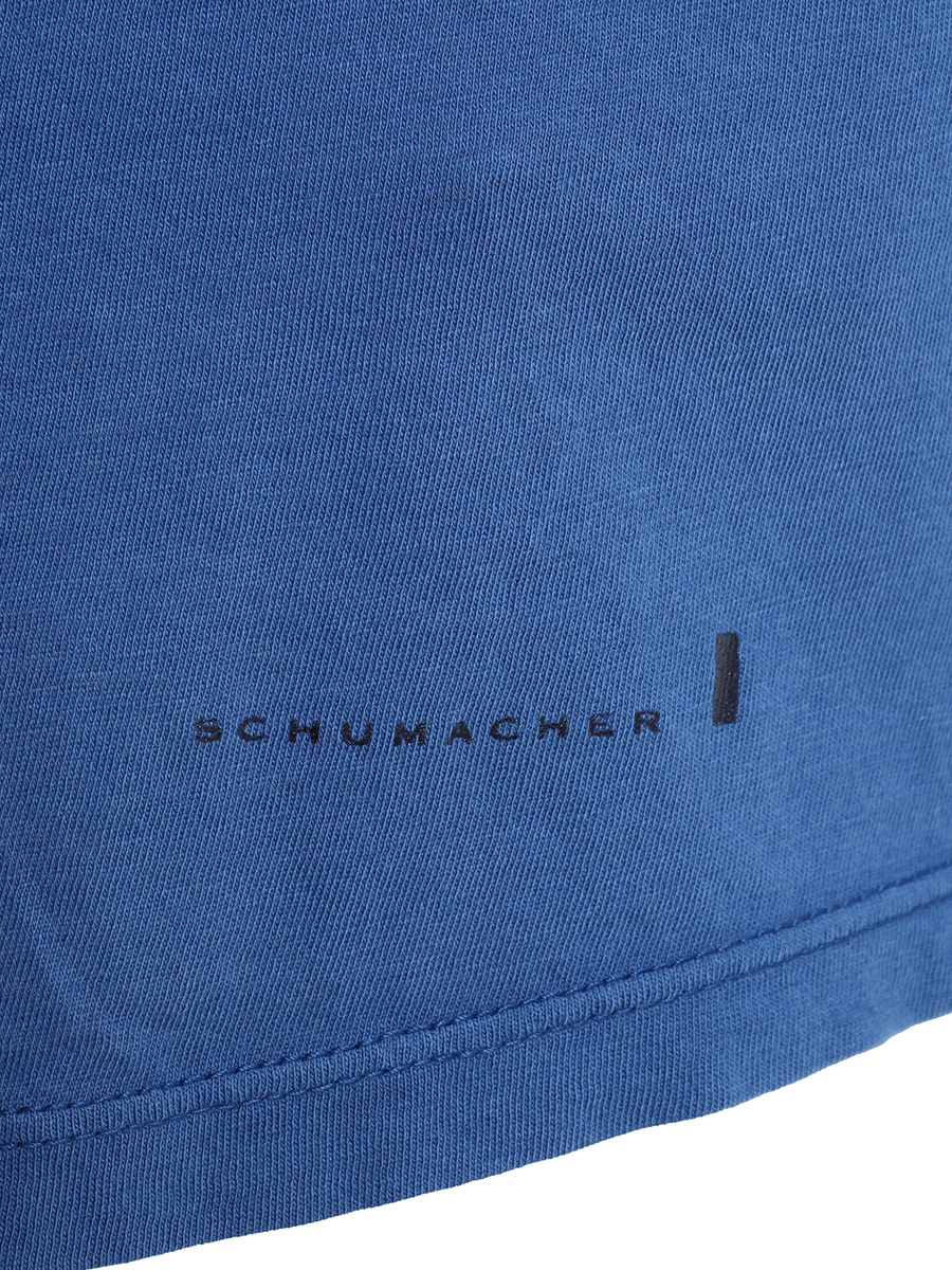 Майка хлопковая DOROTHEE SCHUMACHER 123401-basic/электрик Синий  Фото 3