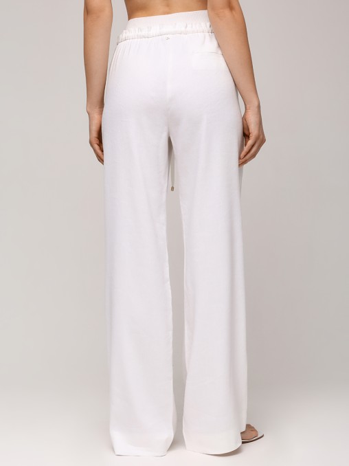 Брюки изо льна и вискозы LORENA ANTONIAZZI