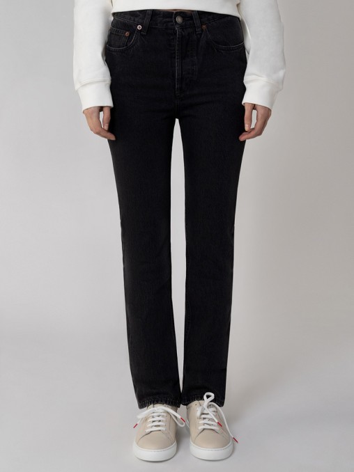 Джинсы хлопковые SAINT LAURENT