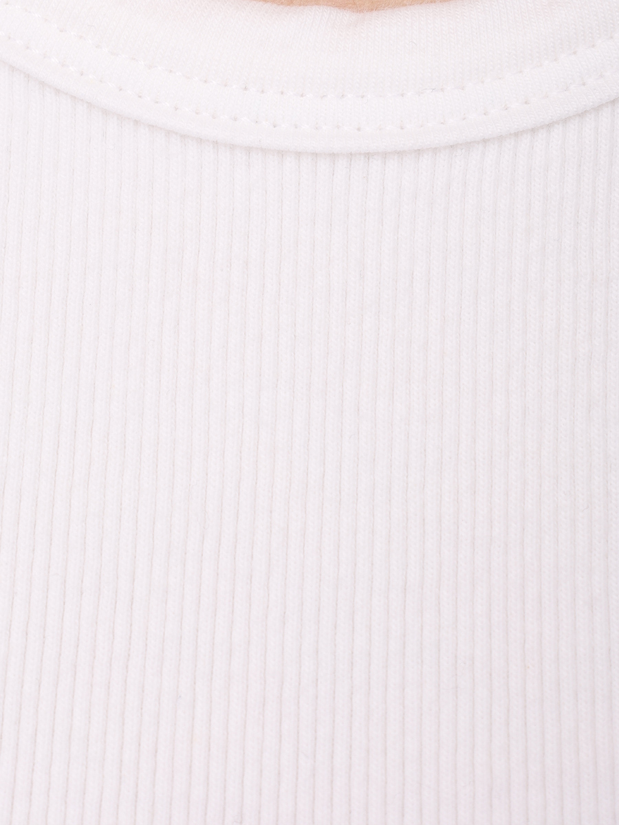 Топ хлопковый MAISON SAINT JULIEN Havana tank top Белый  Фото 6