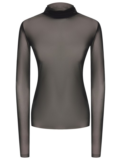 Лонгслив из сетки Black SHUSTERMAN