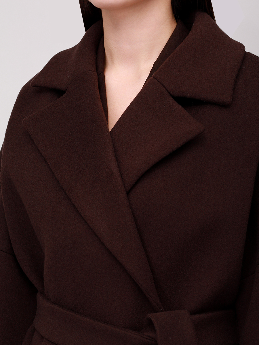 Пальто кашемировое ELISABETTA 75-63 13/100 Коричневый  Фото 5