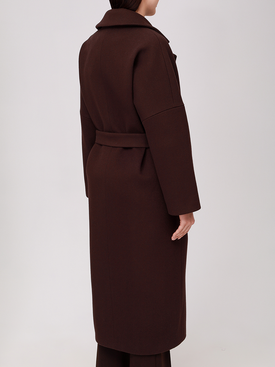 Пальто кашемировое ELISABETTA 75-63 13/100 Коричневый  Фото 3