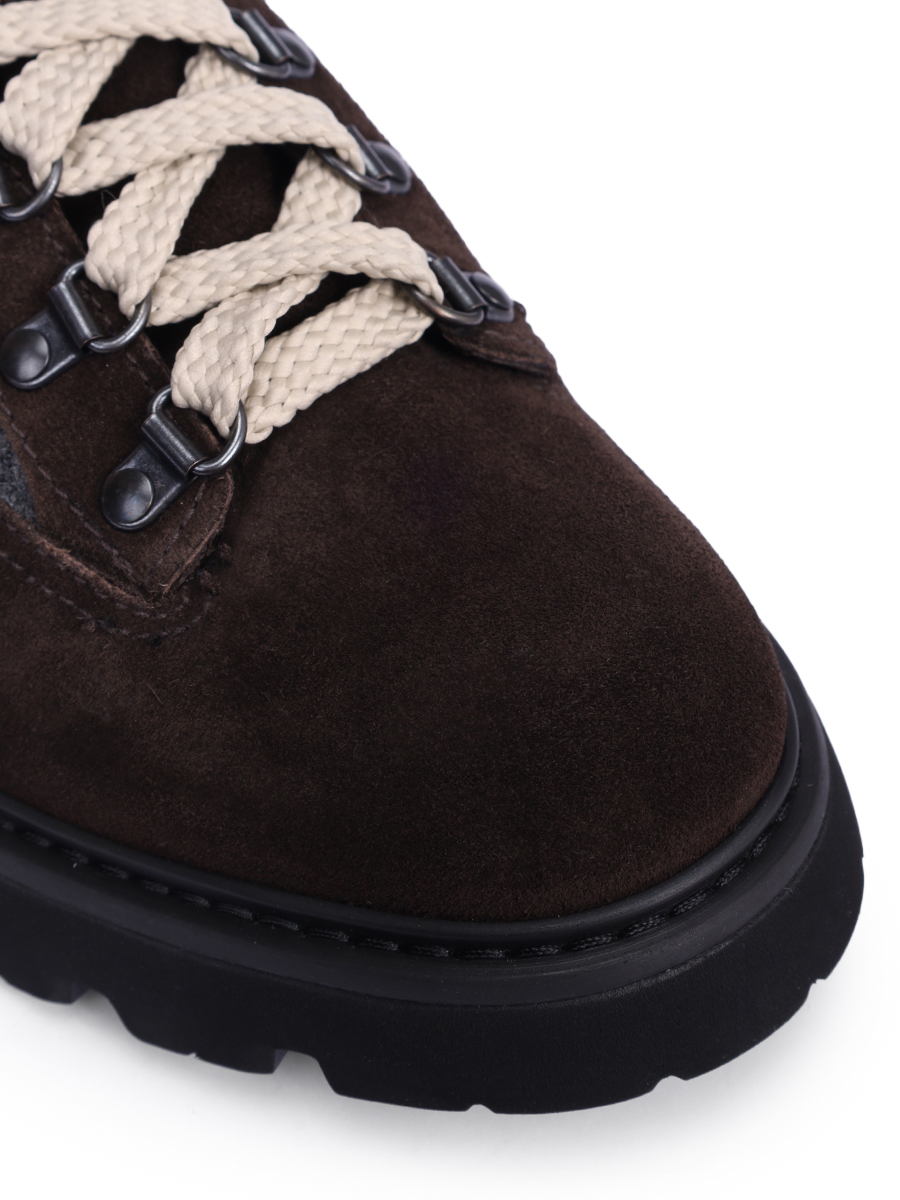 Ботинки комбинированные на байке