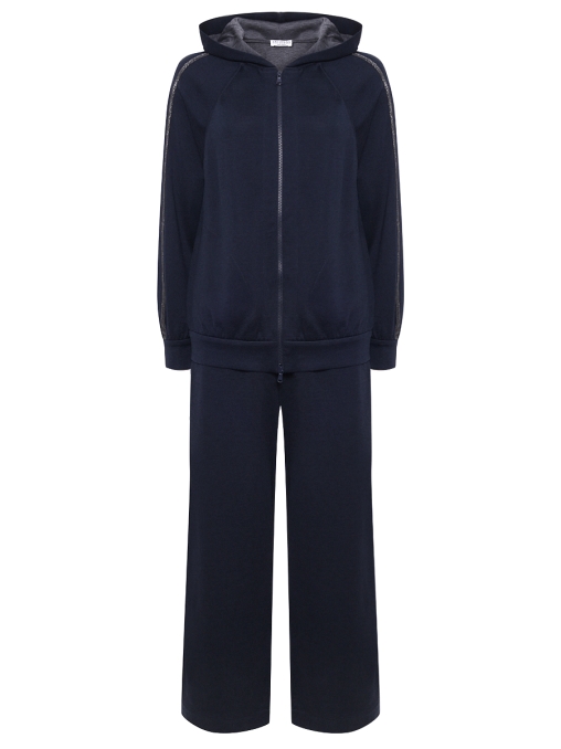 Костюм из хлопка и шелка BRUNELLO CUCINELLI