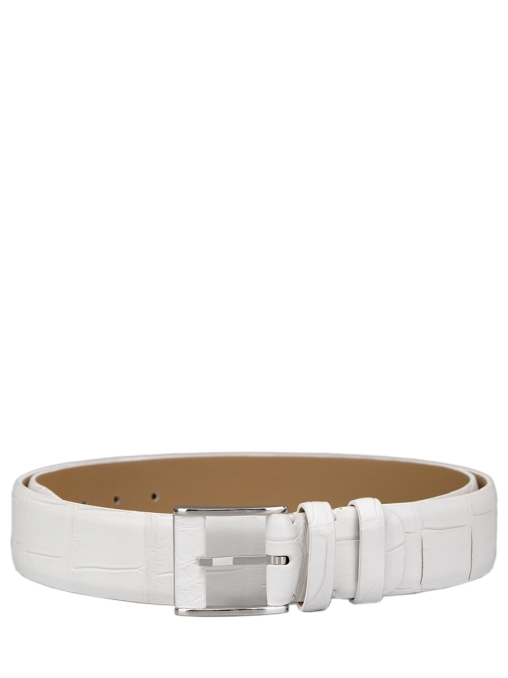 Ремень из кожи крокодила BARDINI