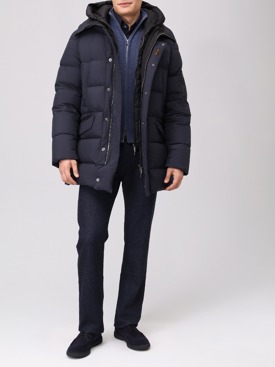 Пуховик стеганый