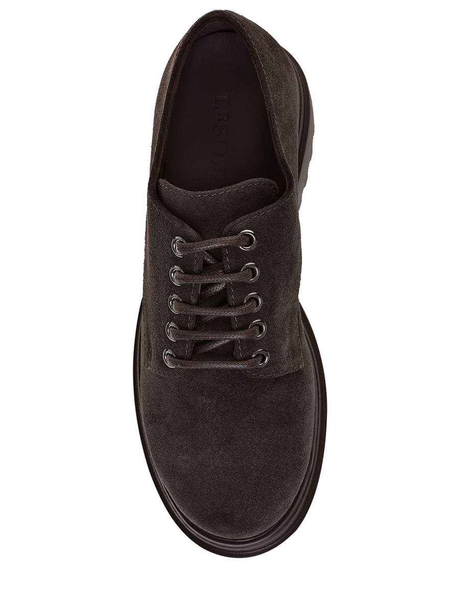 Полуботинки замшевые