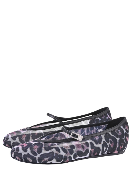 Балетки с принтом LE SILLA