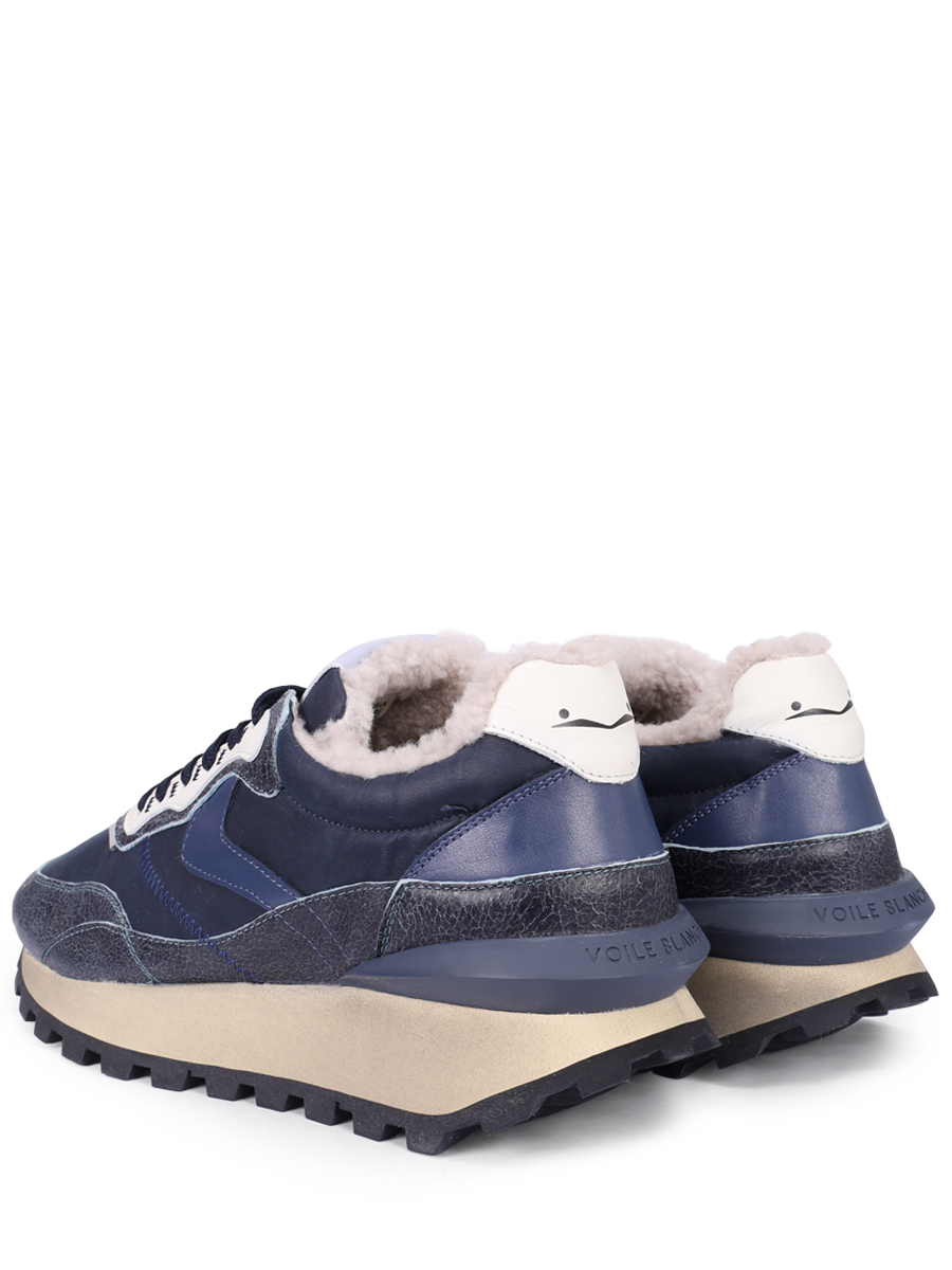 Кроссовки комбинированные на меху