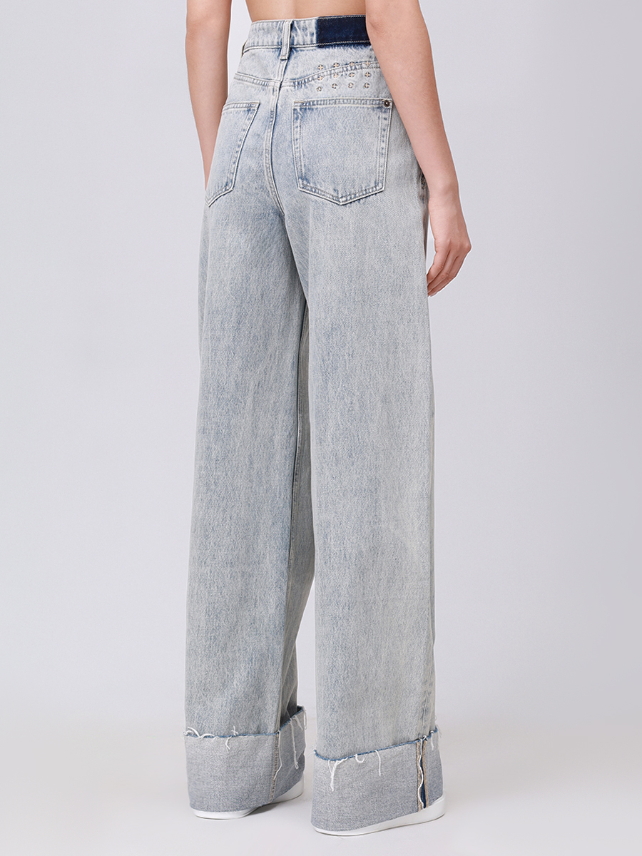 Джинсы хлопковые