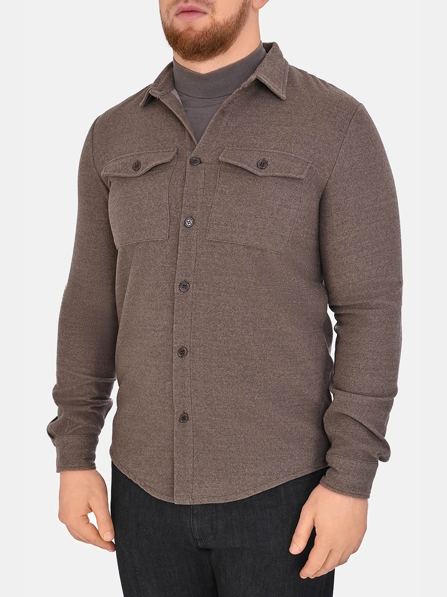 Рубашка шерстяная