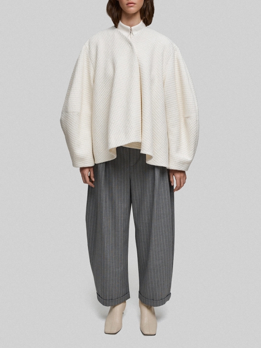 Накидка из твида MAROZ