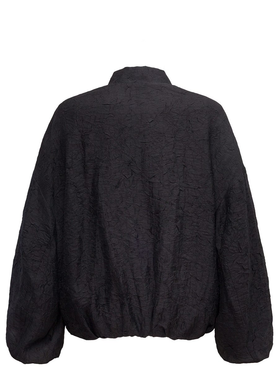 Бомбер из жатой вискозы