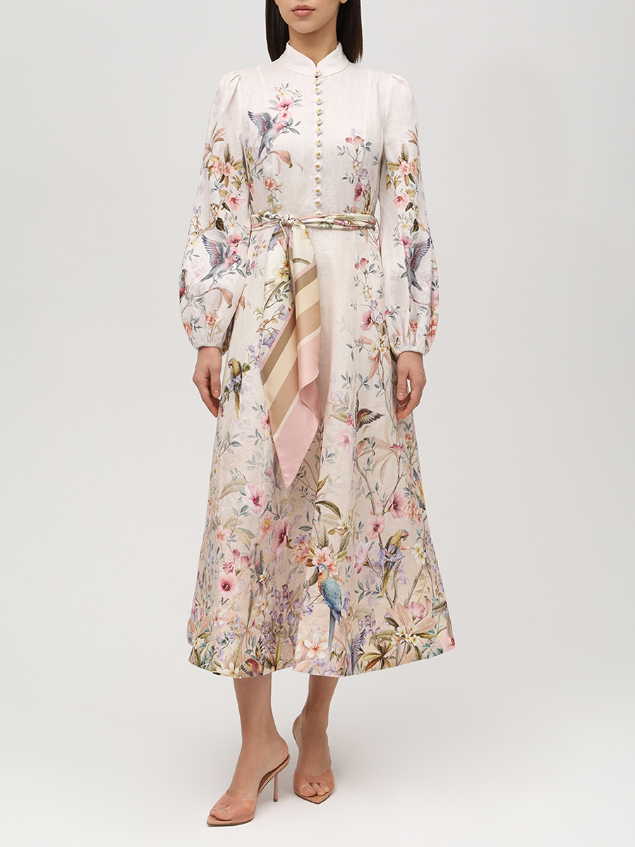 Платье льняное