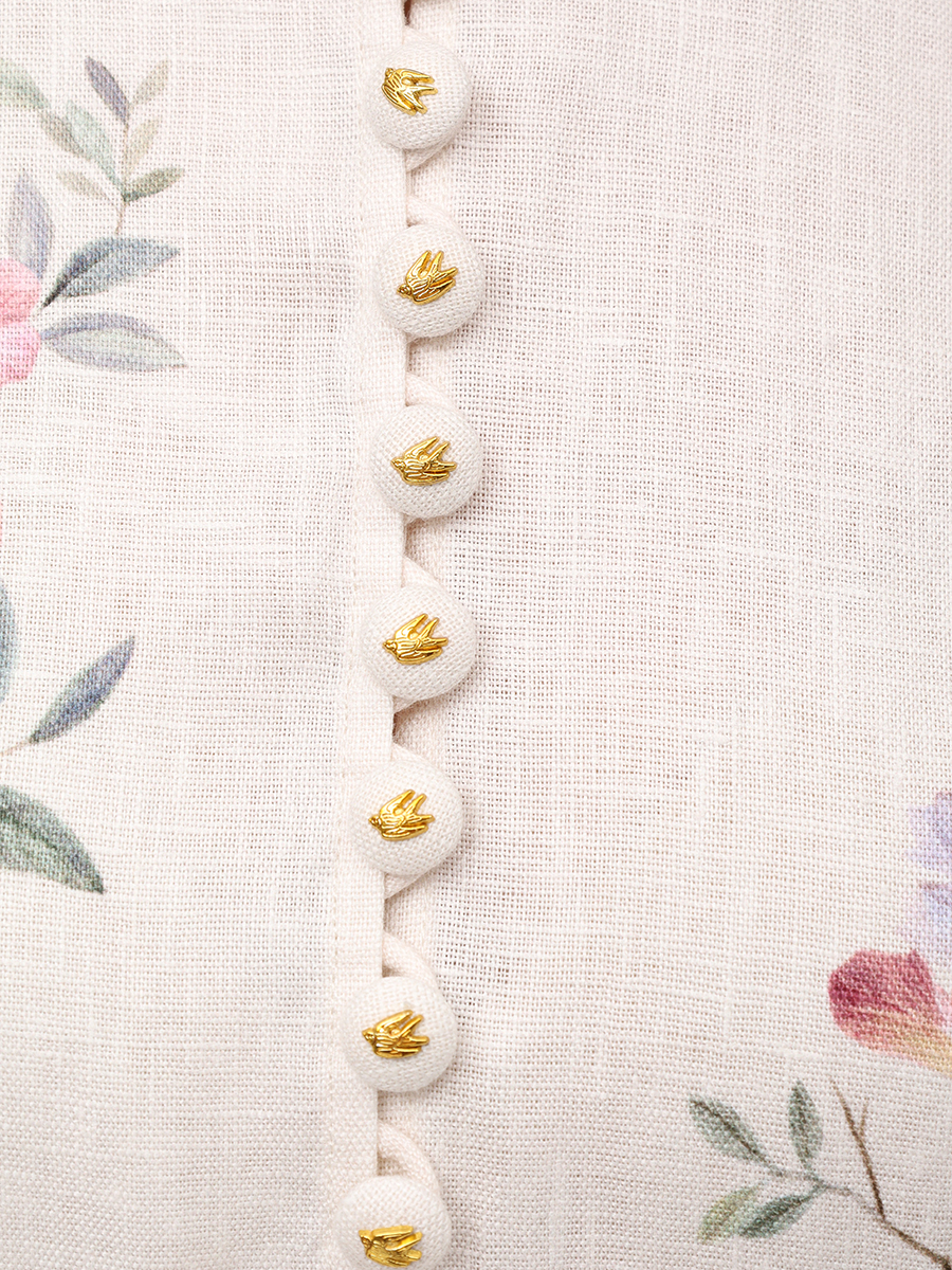 Платье льняное