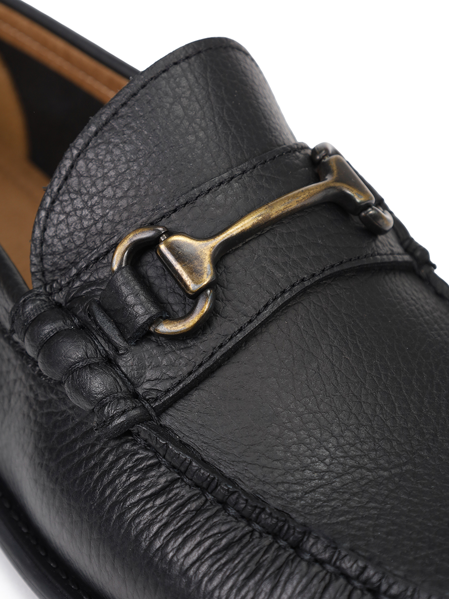 Лоферы кожаные