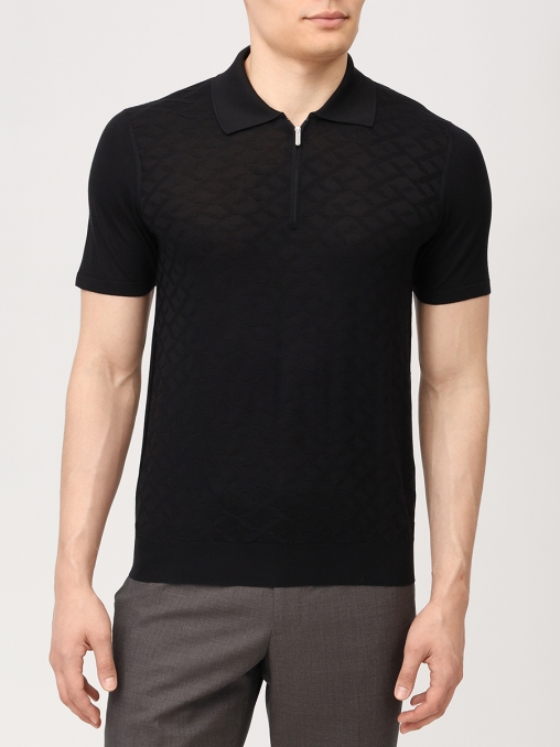 Поло шелковое BERTOLO LUXURY MENSWEAR
