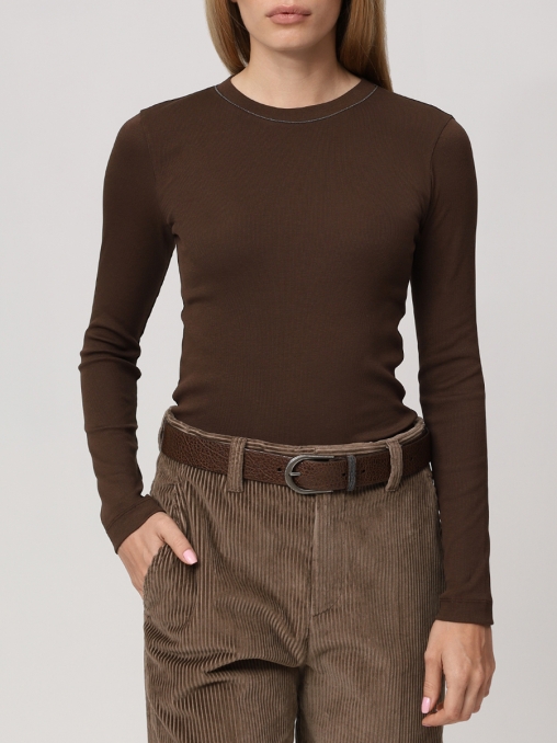 Лонгслив хлопковый BRUNELLO CUCINELLI